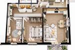 Etagenwohnung Hagen Hagen-Mitte - 3 Zimmer, 100 m&sup2;, 350.800&euro; | Angebot:26614308