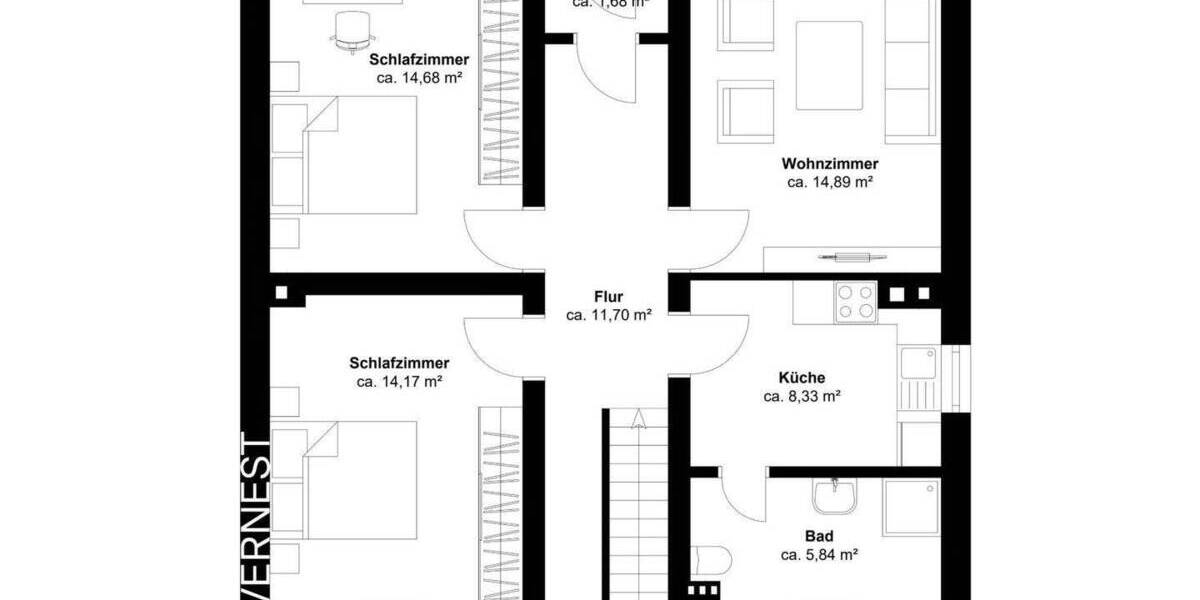 Reihenendhaus Bergisch Gladbach Gladbach - 9 Zimmer, 202 m&sup2;, 390.000&euro; | Angebot:25777889