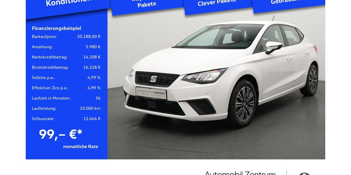 Seat Ibiza 8.591 km 19.880 &euro; Leverkusen 51379