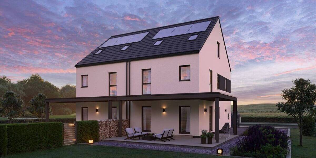 Doppelhaushälfte mit Traumgrundstück 3 zimmer