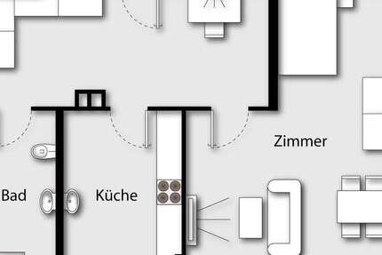Wohnung zum Mieten in Köln 1.400 € 48 m²