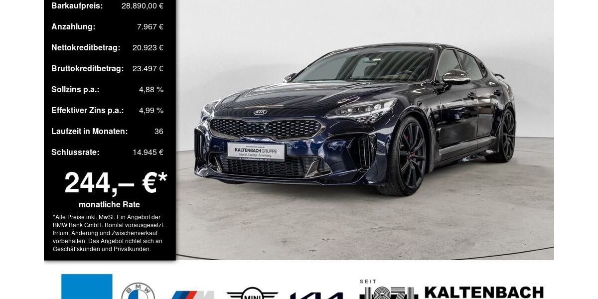 Kia Stinger 86.401 km 28.290 &euro; Remscheid 42897