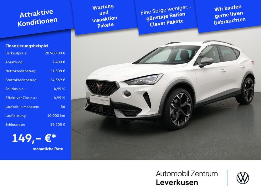 Cupra Formentor 16.408 km 27.980 € Leverkusen 51379