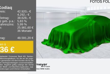 Skoda Kodiaq 34.091 km 42.920 &euro; Remscheid 42857