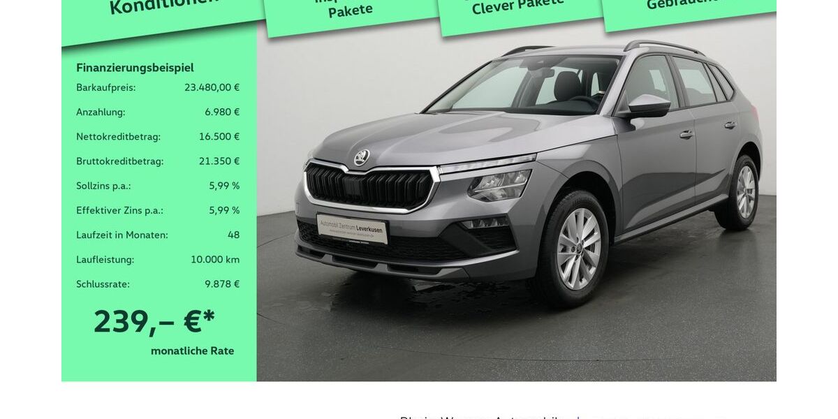 Skoda Kamiq 2.980 km 23.380 &euro; Leverkusen 51379