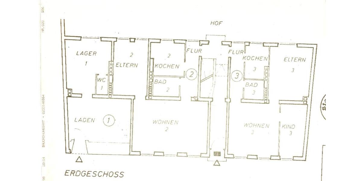 Citywohnung, Hagen, Frankfurter Str. ohne Makler für 89900 € 3 zimmer