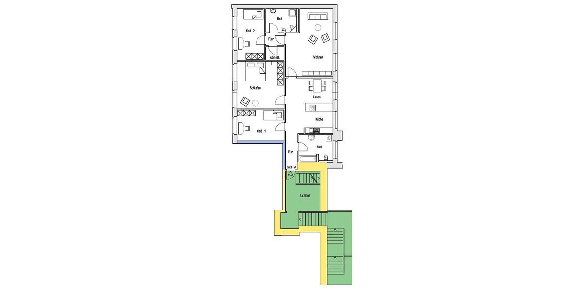 Helle und freundliche 4,5 Zimmer Loftwohnung 4 zimmer