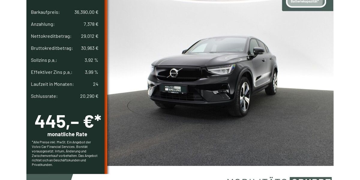Volvo C40 31.245 km 34.890 &euro; Engelskirchen 51766
