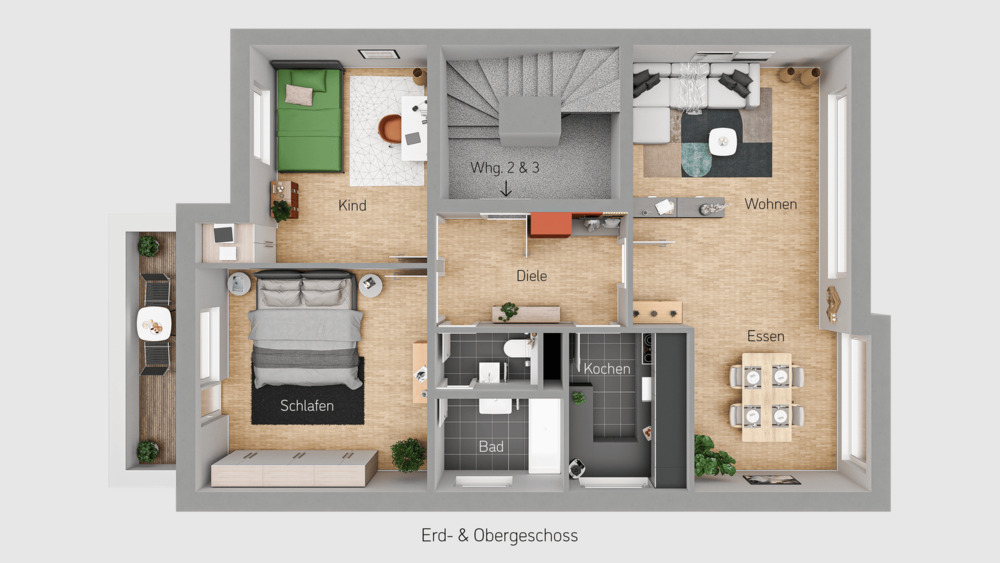 Mehrfamilienhaus, Wohnhaus Düsseldorf Bilk - 1 Zimmer, 291 m&sup2;, 1.149.000&euro; | Angebot:26798074