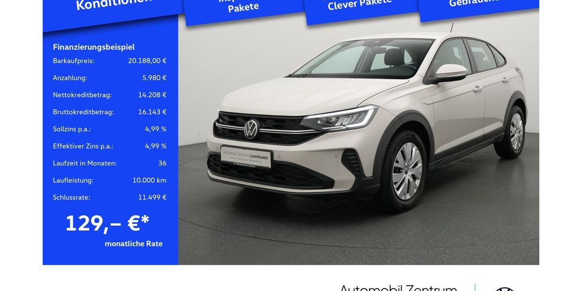 VW Taigo 6.515 km 19.880 &euro; Leverkusen 51379