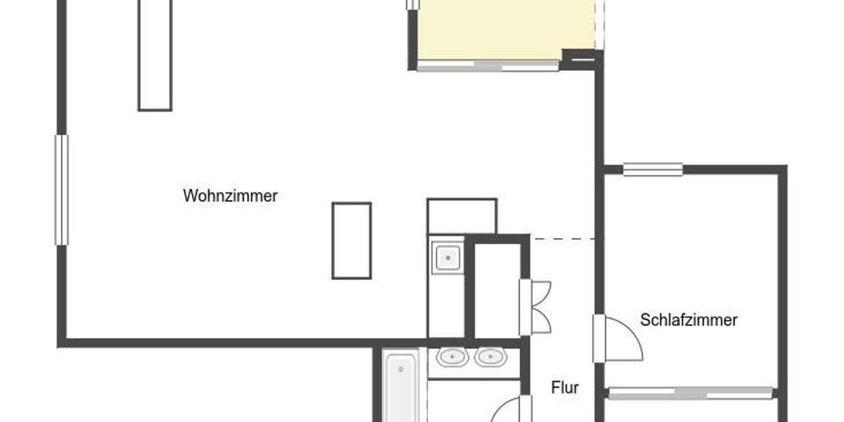 Einfamilienhaus Düsseldorf Pempelfort - 2 Zimmer, 675.000&euro; | Angebot:25426899