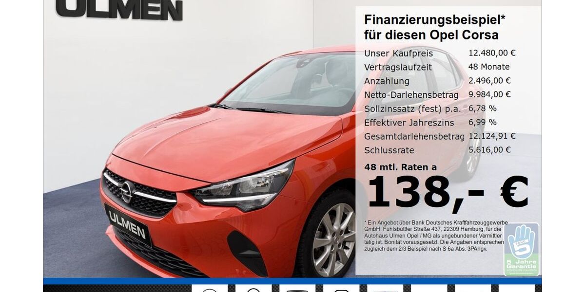 Opel Corsa 24.480 km 12.480 &euro; Düsseldorf 40231