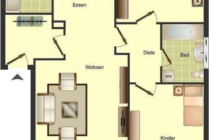 Wohnung zum Mieten in Remscheid 599 € 72.02 m²