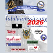 90 Jahre - Jubiläumssitzung 2026 / K.G. Blau-Weiß Alt Lunke 1936 e.V.
