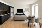 Etagenwohnung Düsseldorf Oberbilk - 2 Zimmer, 55 m&sup2;, 1.200&euro; | Angebot:26408006