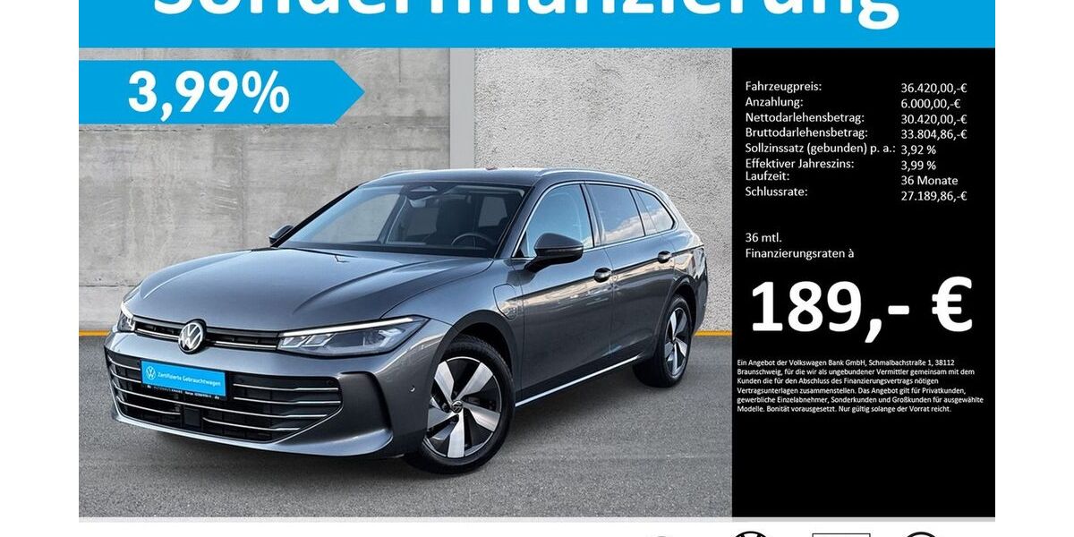 VW Passat Variant 25.329 km 36.420 &euro; Kierspe 58566