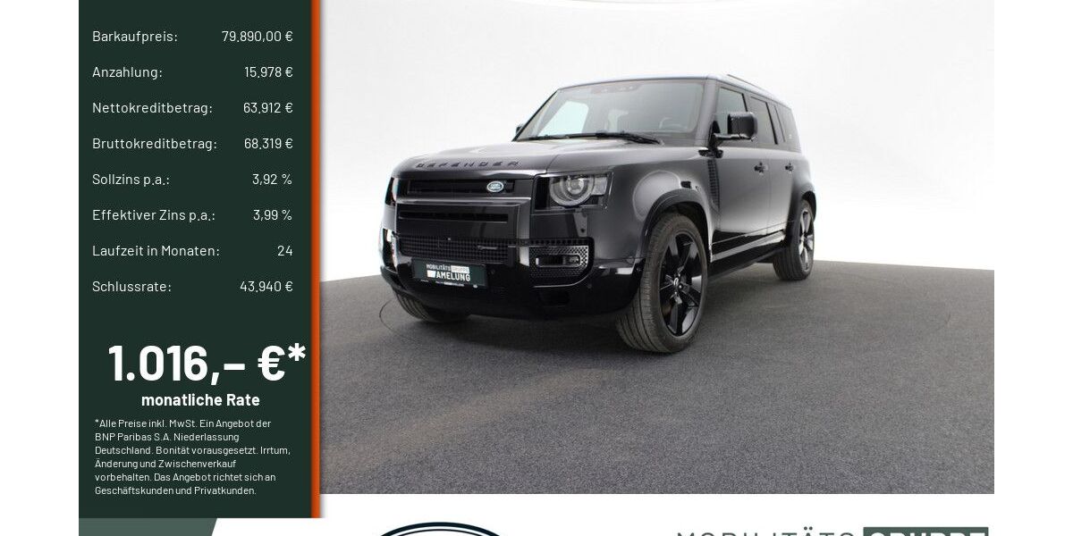 Land Rover Defender 44.221 km 76.890 &euro; Engelskirchen 51766