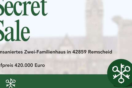 Haus Remscheid Remscheid-Süd - 6 Zimmer, 150 m&sup2;, 400.000&euro; | Angebot:25900431