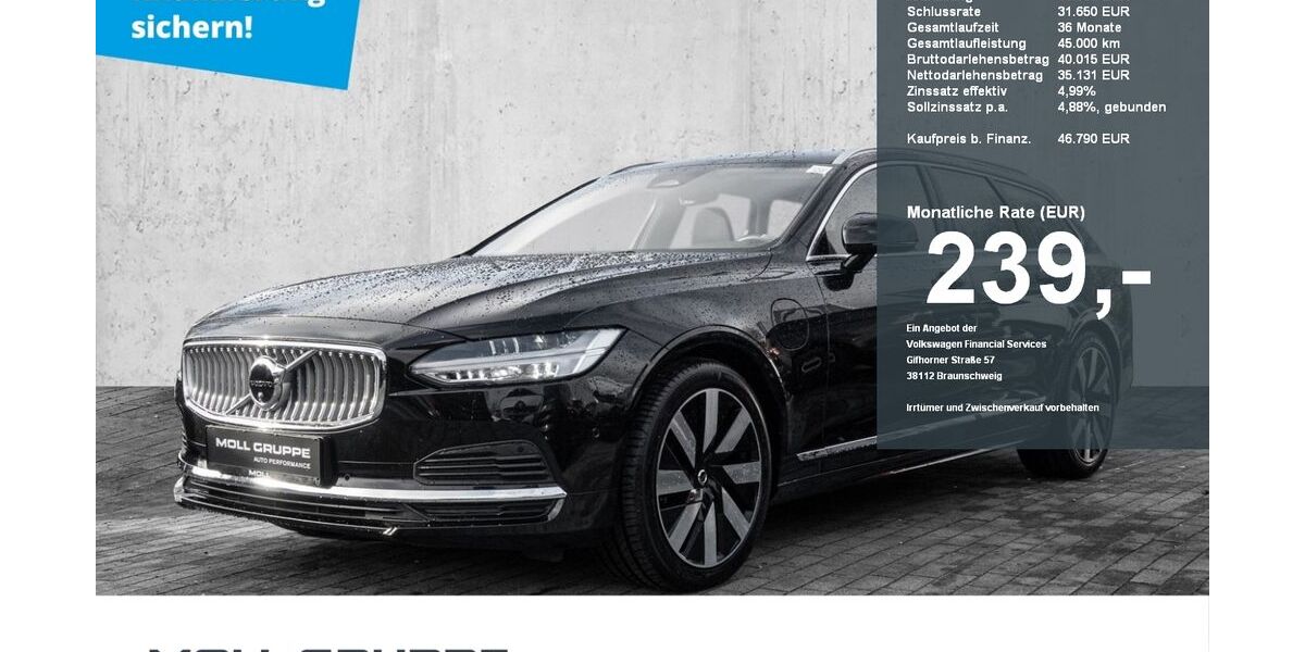 Volvo V90 26.400 km 43.480 &euro; Düsseldorf 40474