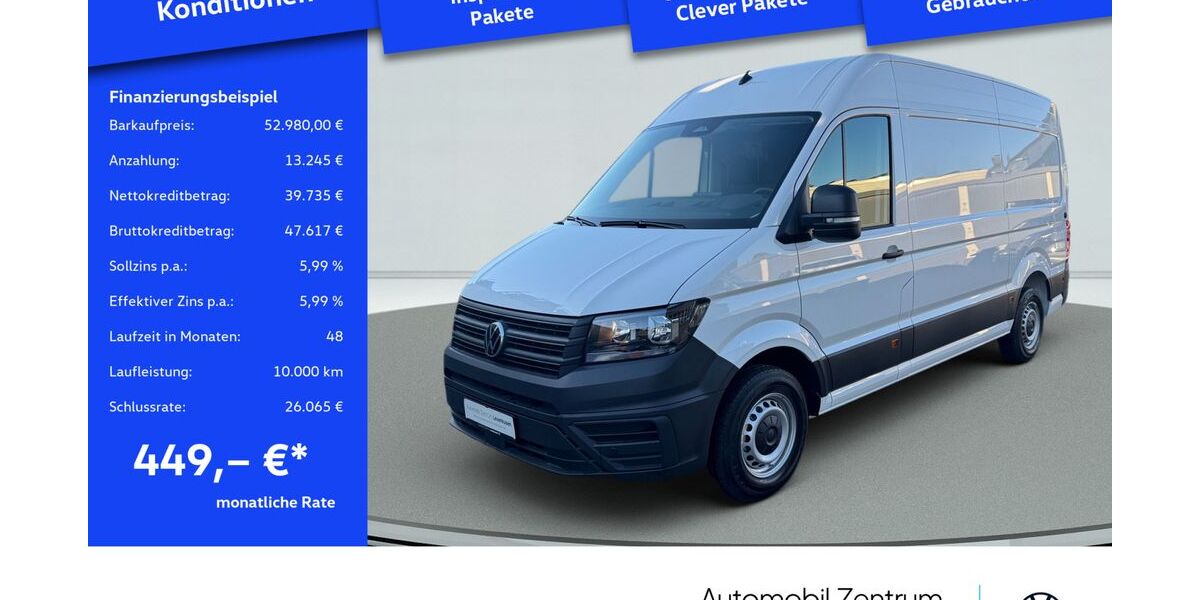 VW Crafter 1.010 km 52.980 &euro; Leverkusen 51379