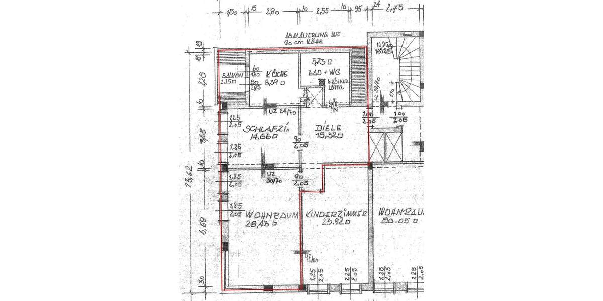 Büro - 78 m² - Miete 699€ Provisionsfrei zimmer
