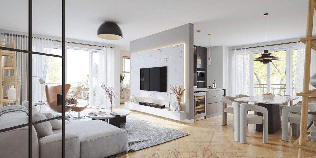 Etagenwohnung Düsseldorf Benrath - 4 Zimmer, 124 m&sup2;, 1.190.000&euro; | Angebot:26082698