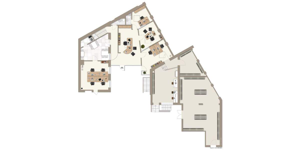 Gewerbeobjekt Düsseldorf Flingern Nord - 1 Zimmer, 321 m&sup2;, 5.980&euro; | Angebot:23973391