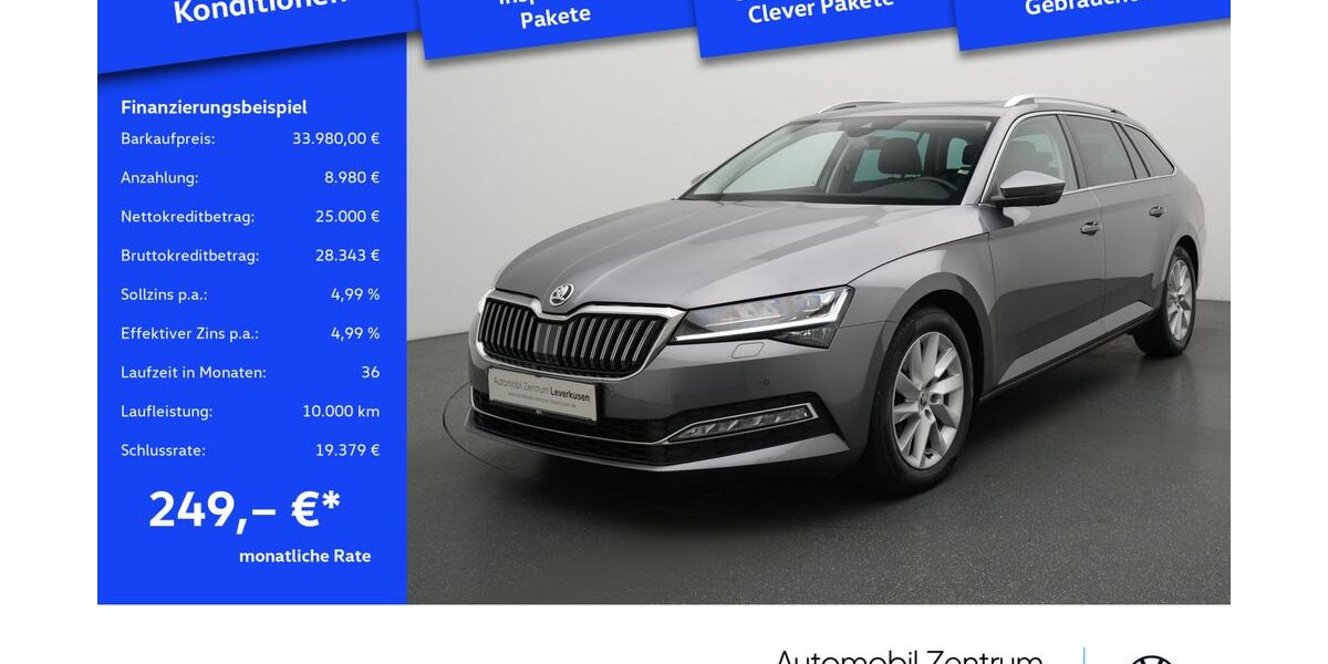 Skoda Superb 45.522 km 34.480 &euro; Leverkusen 51379
