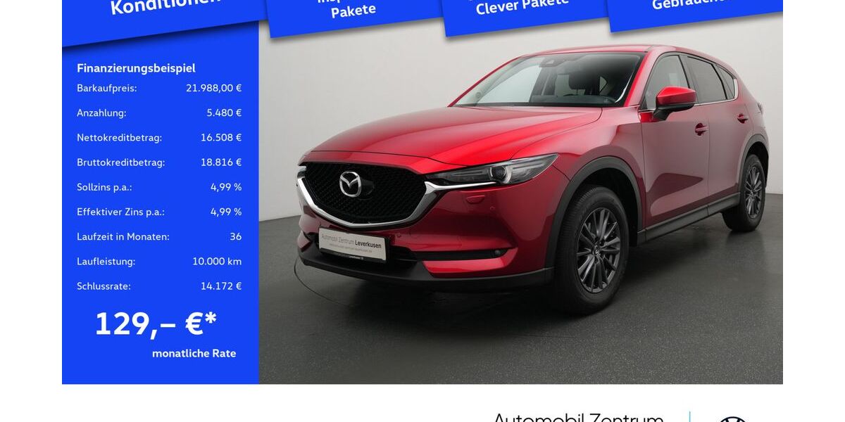 Mazda CX-5 41.381 km 21.988 &euro; Leverkusen 51379