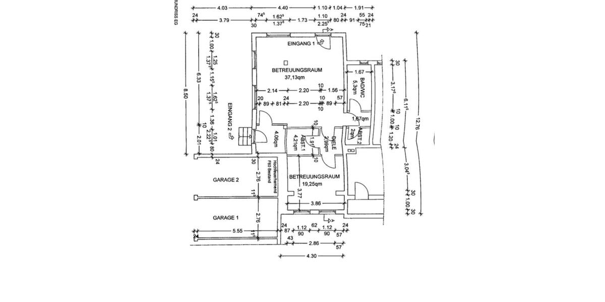 Laden Wohnung + 2 Garagen zu Verkaufen 2.5 zimmer