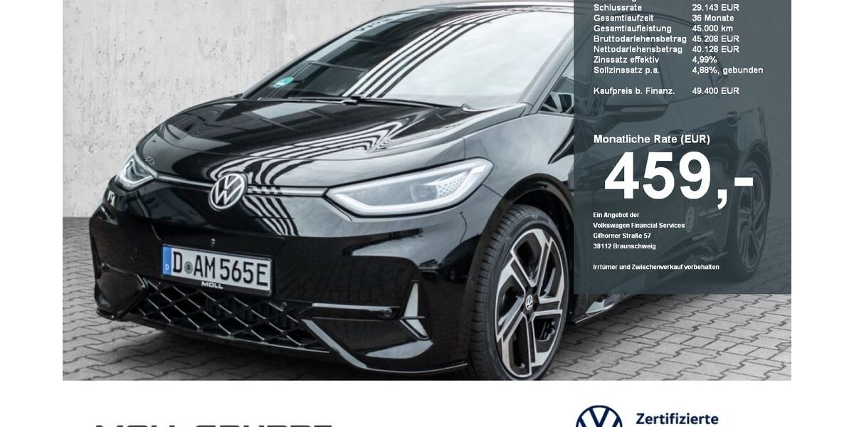 VW ID.3 10.000 km 49.400 € Düsseldorf 40549