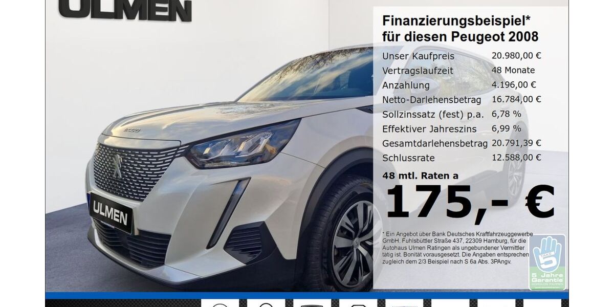 Peugeot 2008 17.260 km 28.980 &euro; Ratingen 40880