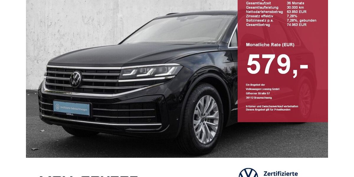 VW Touareg 17.107 km 61.980 &euro; Düsseldorf 40549