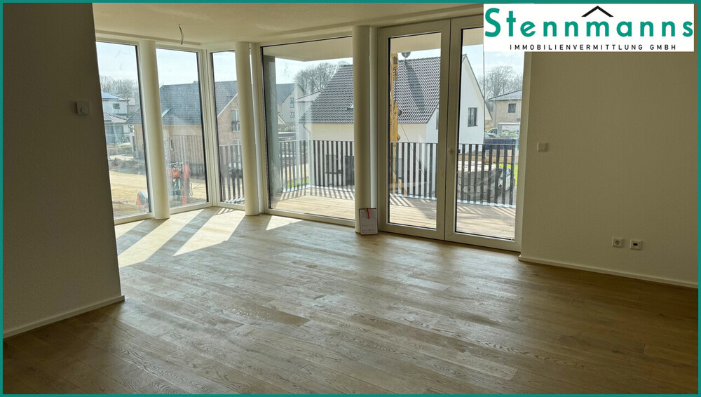NEUBAU-ERSTBEZUG: MODERNE 3-ZIMMER-WOHNUNG MIT AUFZUG, GROSSEM BALKON UND PKW-STELLPLATZ IN RADEVORM - Etagenwohnung Radevormwald Karthausen | Angebot:26455528