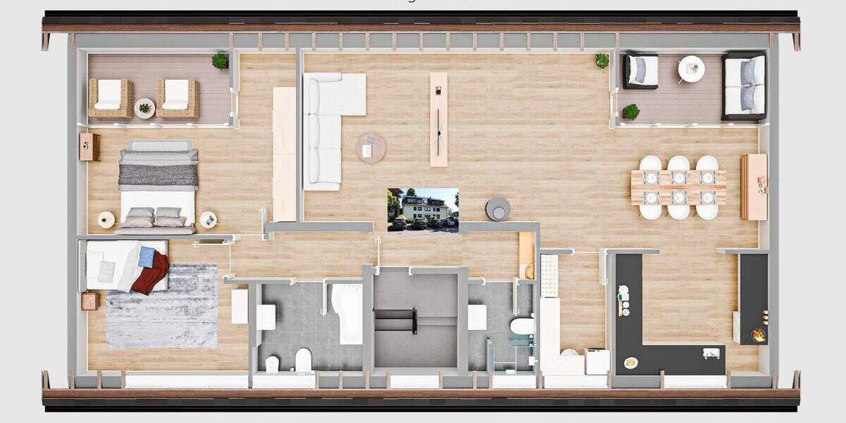 Mehrfamilienhaus, Wohnhaus Düsseldorf Urdenbach - 1 Zimmer, 360 m&sup2;, 1.190.000&euro; | Angebot:24036001