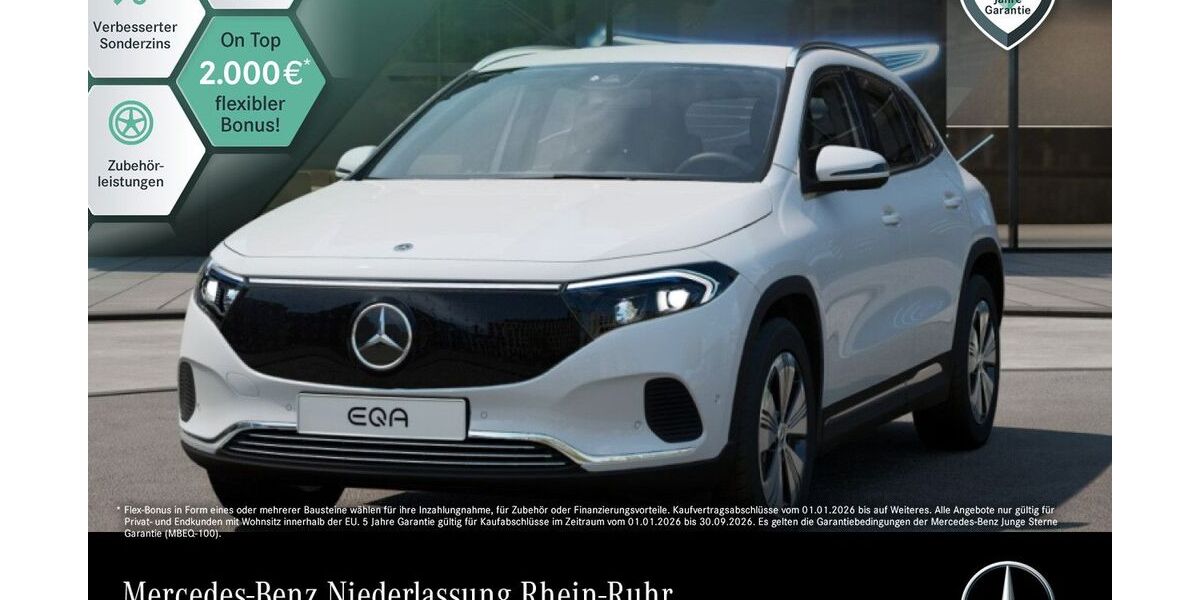 Mercedes-Benz EQA 9.854 km 35.790 &euro; Düsseldorf 40470
