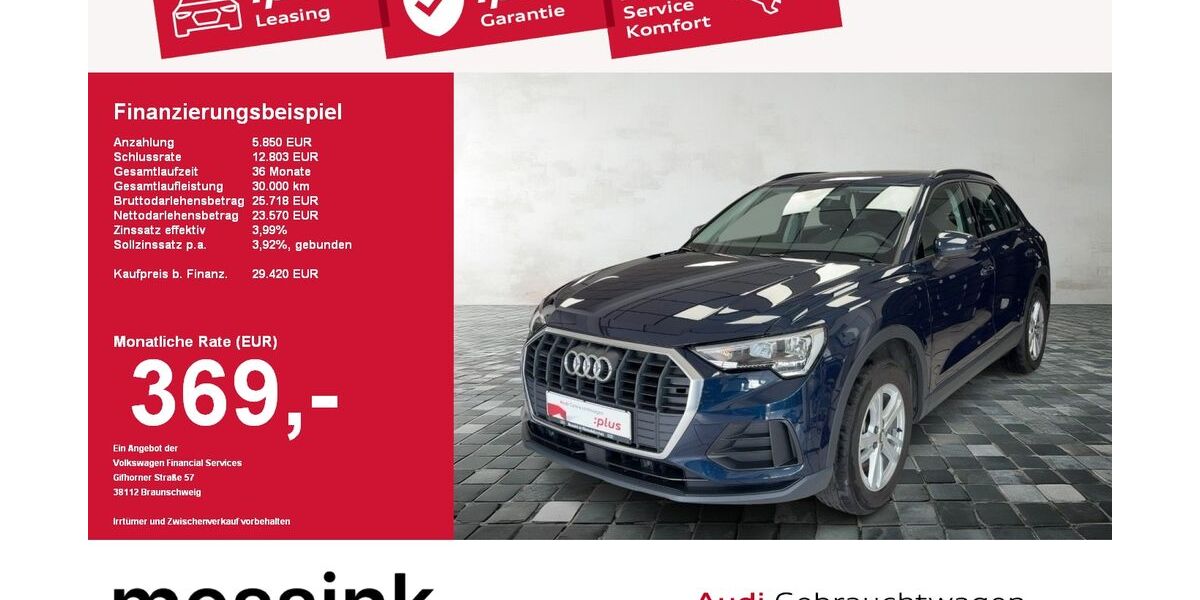Audi Q3 39.780 km 28.450 &euro; Wermelskirchen 42929