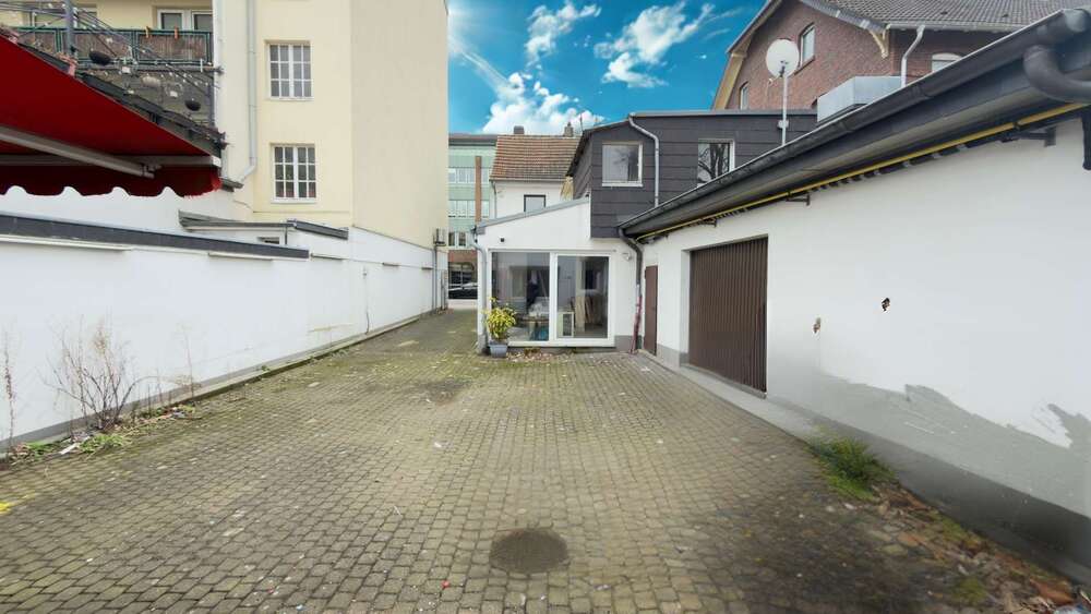 Wohn- und Geschäftshaus mit Baugenehmigung & Entwicklungspotenzial in 1A-Lage - Wohn- & Geschäftshaus Leverkusen Wiesdorf | Angebot:25832223