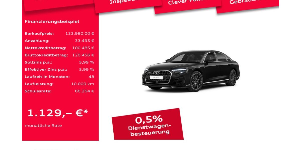 Audi A8 3.494 km 99.480 &euro; Leverkusen 51373