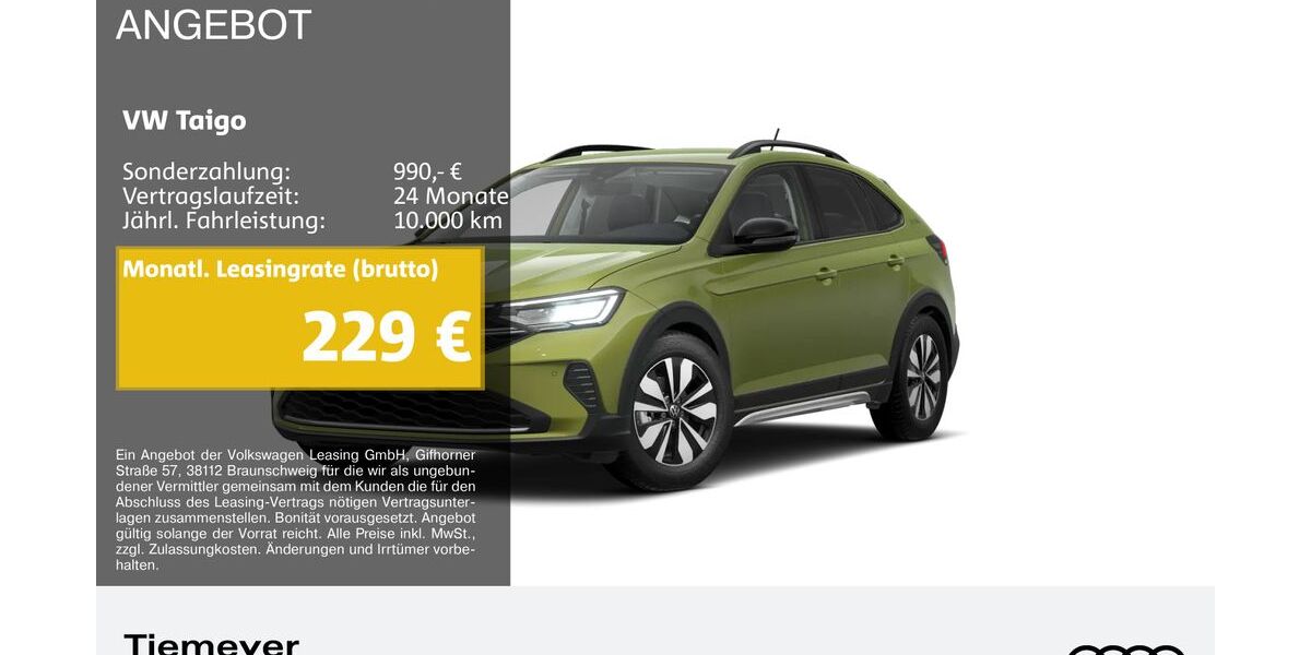 VW Taigo 5.345 km 22.980 &euro; Remscheid 42897