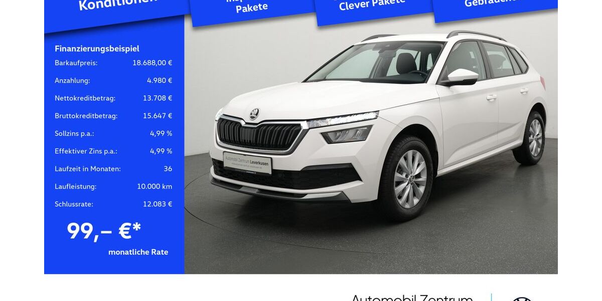 Skoda Kamiq 108.446 km 18.380 &euro; Leverkusen 51379