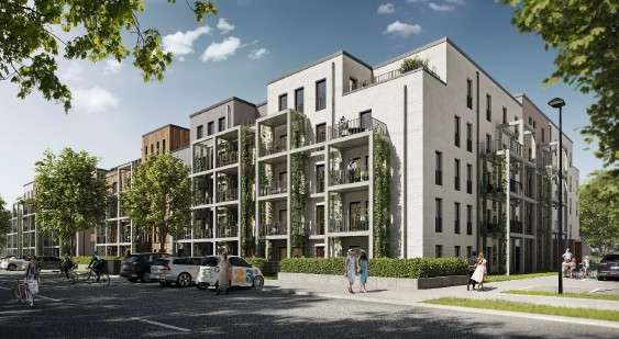 Etagenwohnung Düsseldorf Düsseltal - 4 Zimmer, 118 m&sup2;, 1.822&euro; | Angebot:25447332