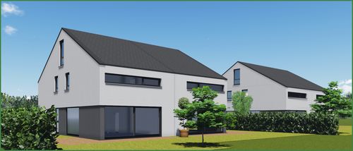 Zur Miete: Moderne Doppelhaushälfte - 0226 bezugsfertig - mit Garten - Carport in Odenthal-Blecher 5 zimmer