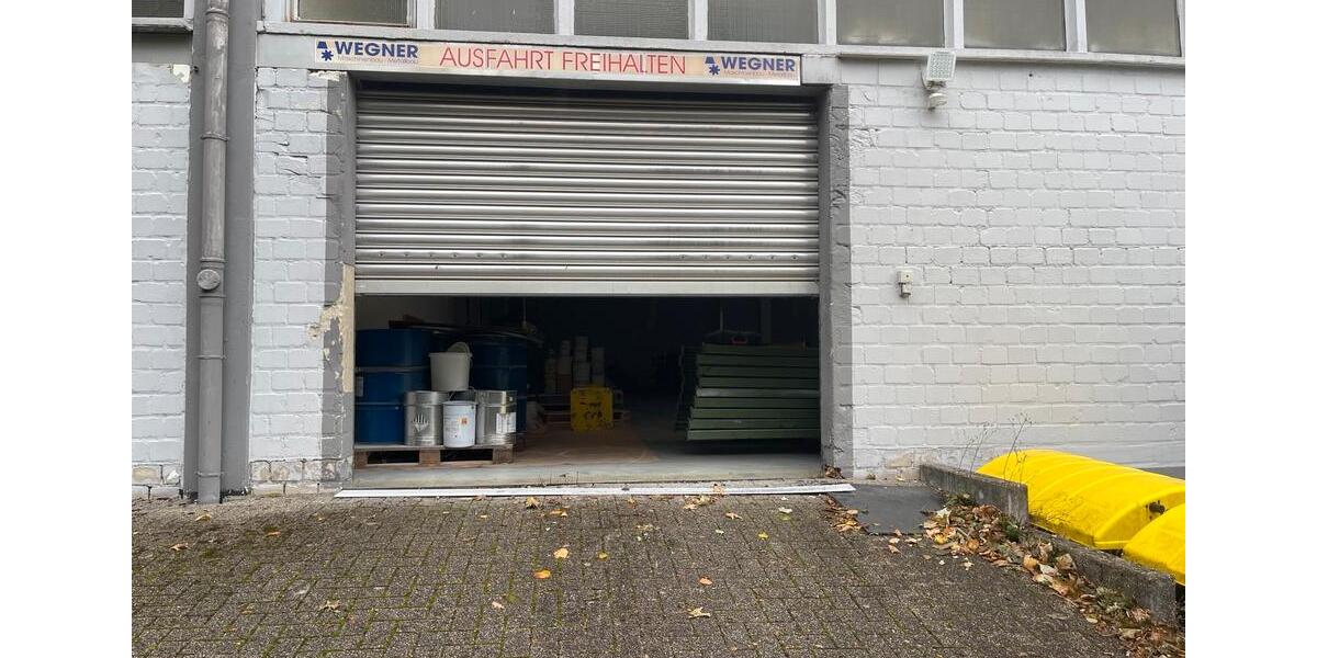 Lagerhalle mit eigener Zufahrt und Laderampe zu vermieten zimmer