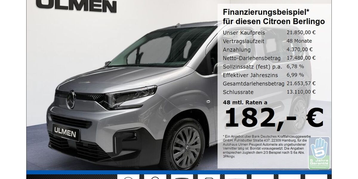 Citroen Berlingo 19.366 km 21.850 &euro; Düsseldorf 40233