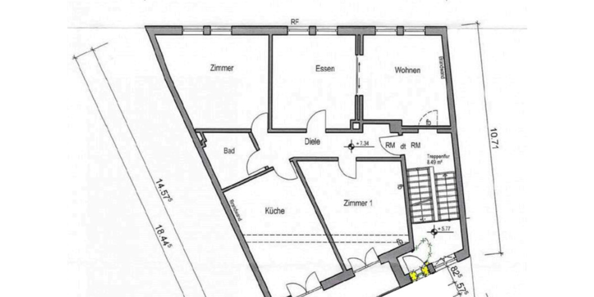 3,5-Zimmer-Wohnung 108m² im Zentrum von Wermelskirchen mit Balkon 3 zimmer
