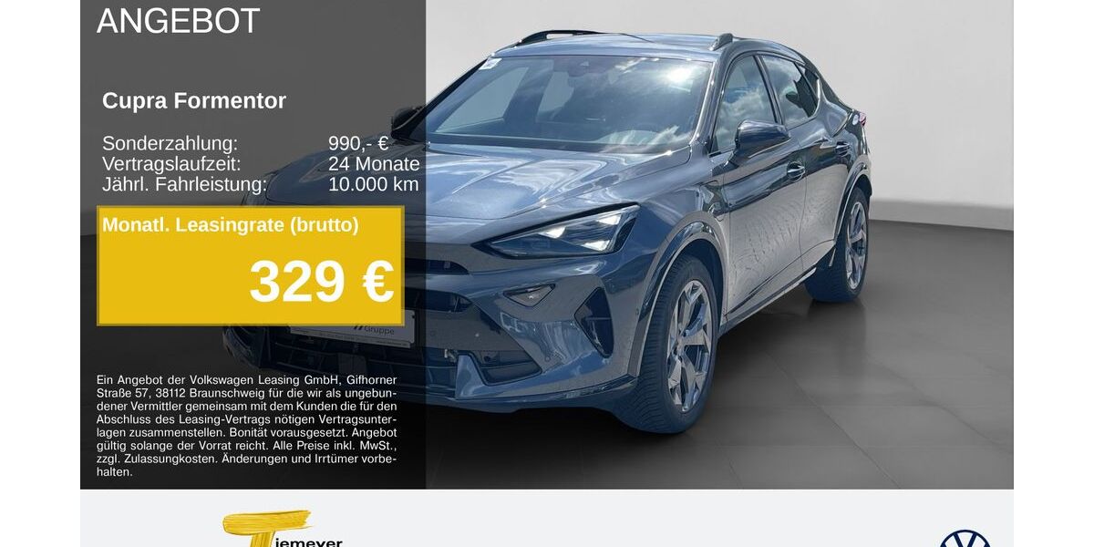 Cupra Formentor 16.132 km 34.880 &euro; Remscheid 42897