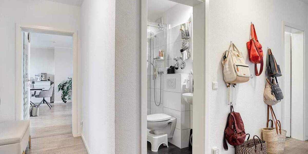 Lichtdurchflutete 4-Zimmer-Wohnung mit Loggia und TG-Stellplatz in Ratingen-Mitte 4 zimmer