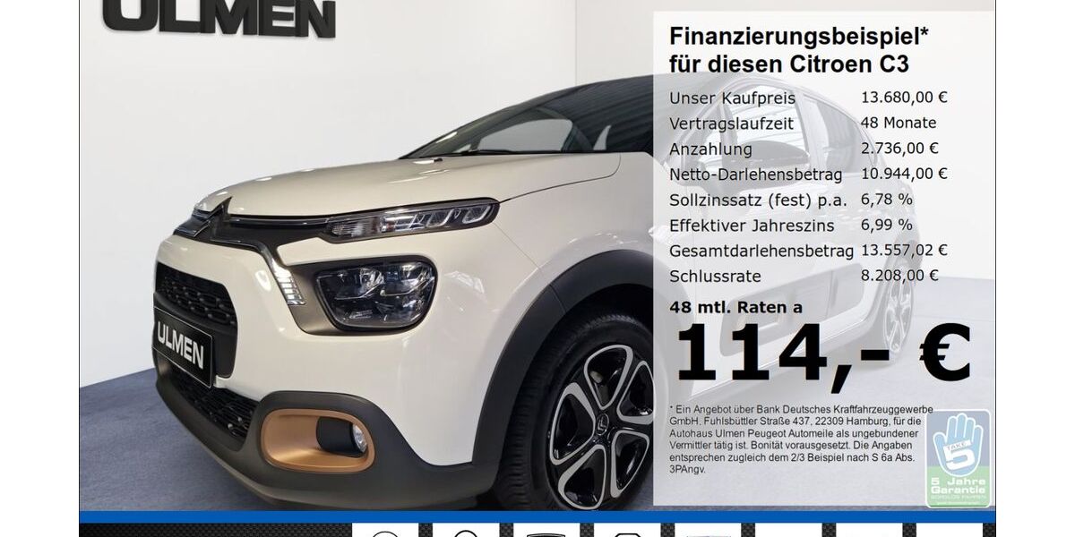 Citroen C3 17.308 km 13.680 &euro; Düsseldorf 40233