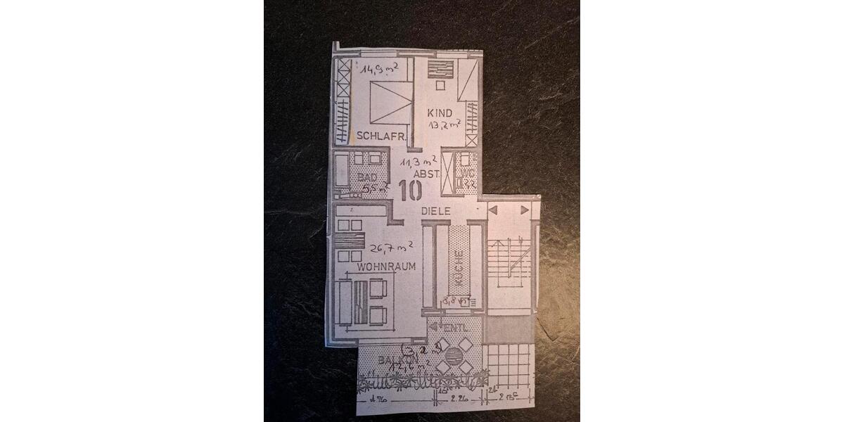 3-Zimmer-Wohnung mit Garage in Lev Quettingen – provisionsfrei 3 zimmer